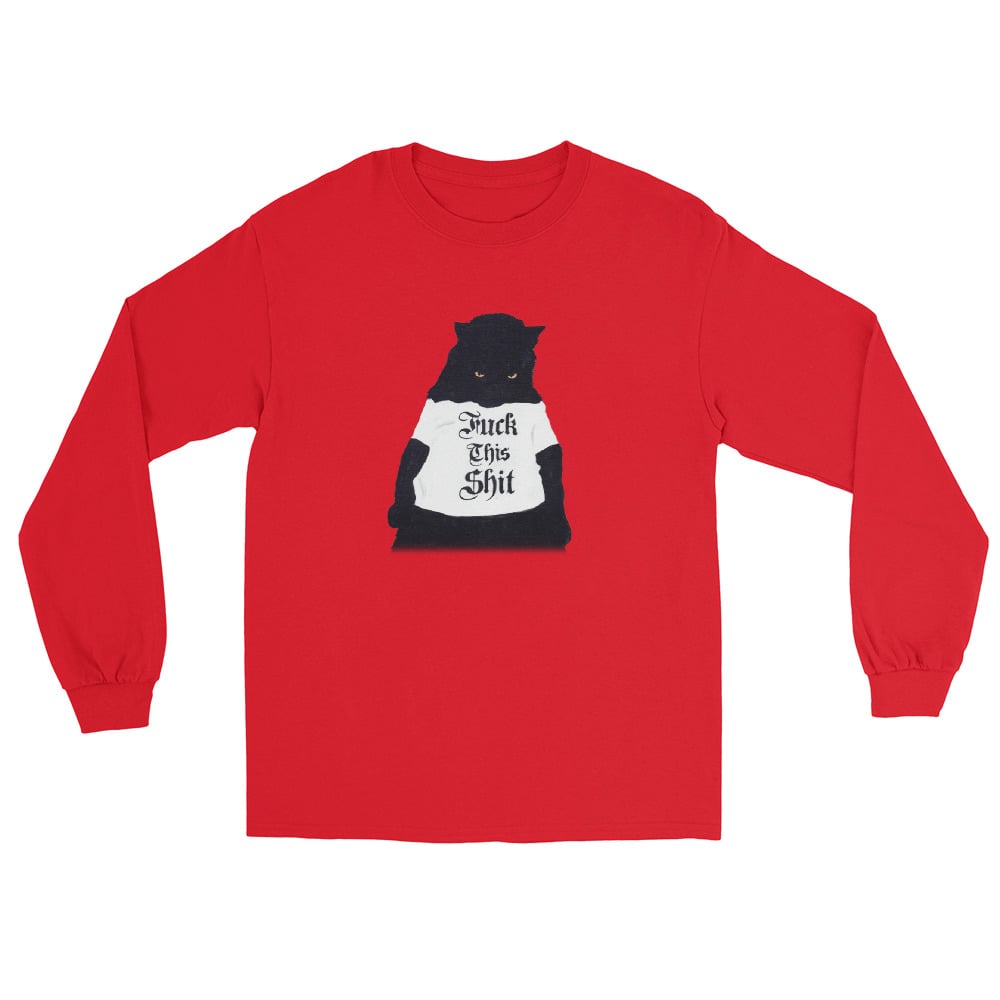 Image of FTS BLACK CAT LONG SLEEVE SHIRT