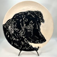 Image 2 of Carved Dog Plate