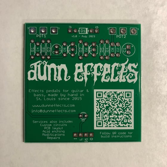 Image of Business Card DIY PCB