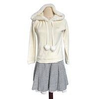 Image 2 of Milk furry pullover