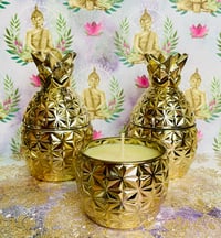 Image 1 of Pineapple Candle Jar