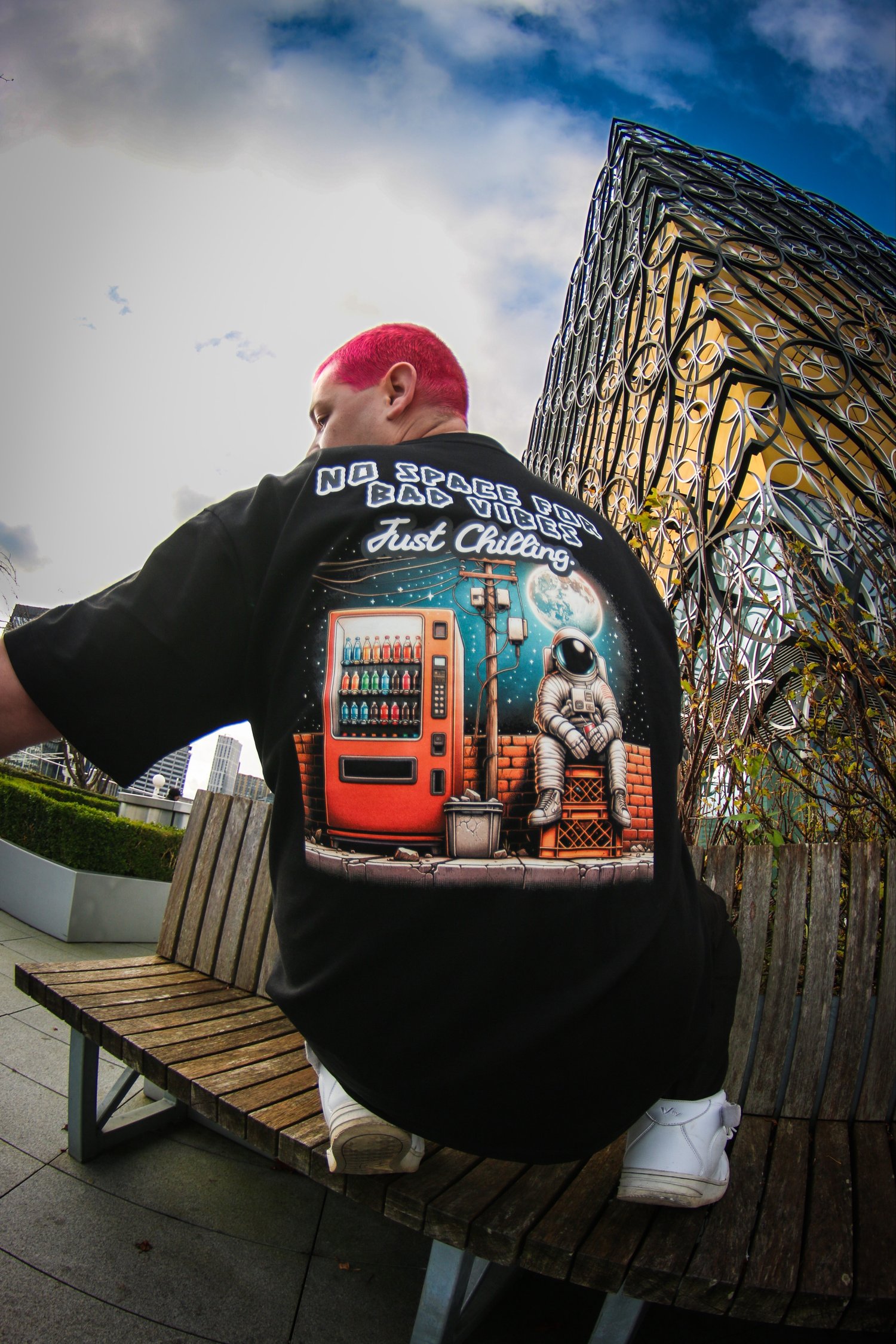 Image of NO SPACE FOR BAD VIBES 