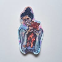Image 1 of Cat Lady Sticker ( No, I'm not a human)