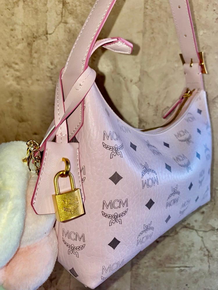 Image of Pink Hobo Bag