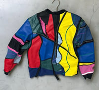 Image 2 of Candy Rain Patchwork sweater