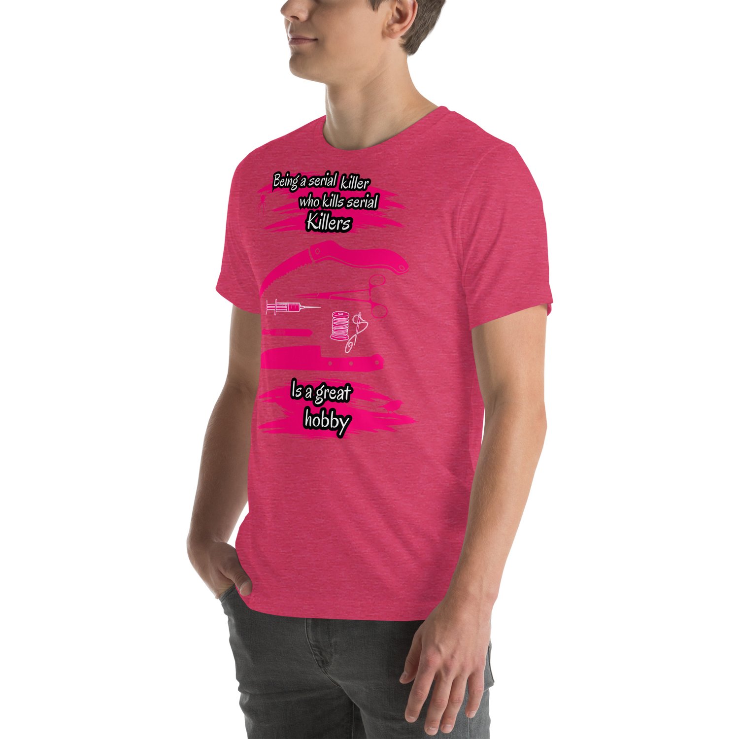 Image of Officially licensed being a serial killer Unisex t-shirt
