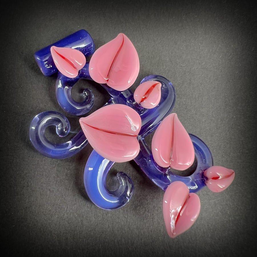 Image of Pink & Purple Vine Pendant