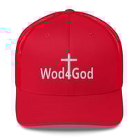 Image 12 of Wod4God Mesh Trucker Cap