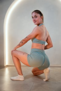 Image 4 of Sculpt Shorts- Green 