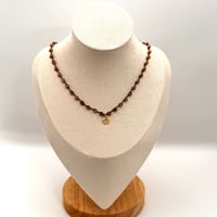 Image 2 of Gold Compass Necklace