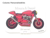 Image 3 of Regalo de Boda Original para Entrega de Dinero Modelo Moto