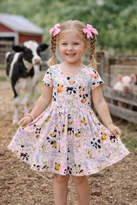 Image 1 of  Baby Farm, pink & blue