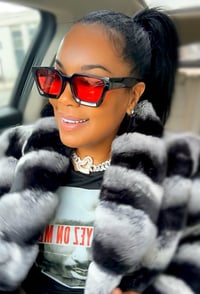 Image 1 of PRE ORDER Rex “Chinchilla” custom made cropped jacket (4 weeks to ship)
