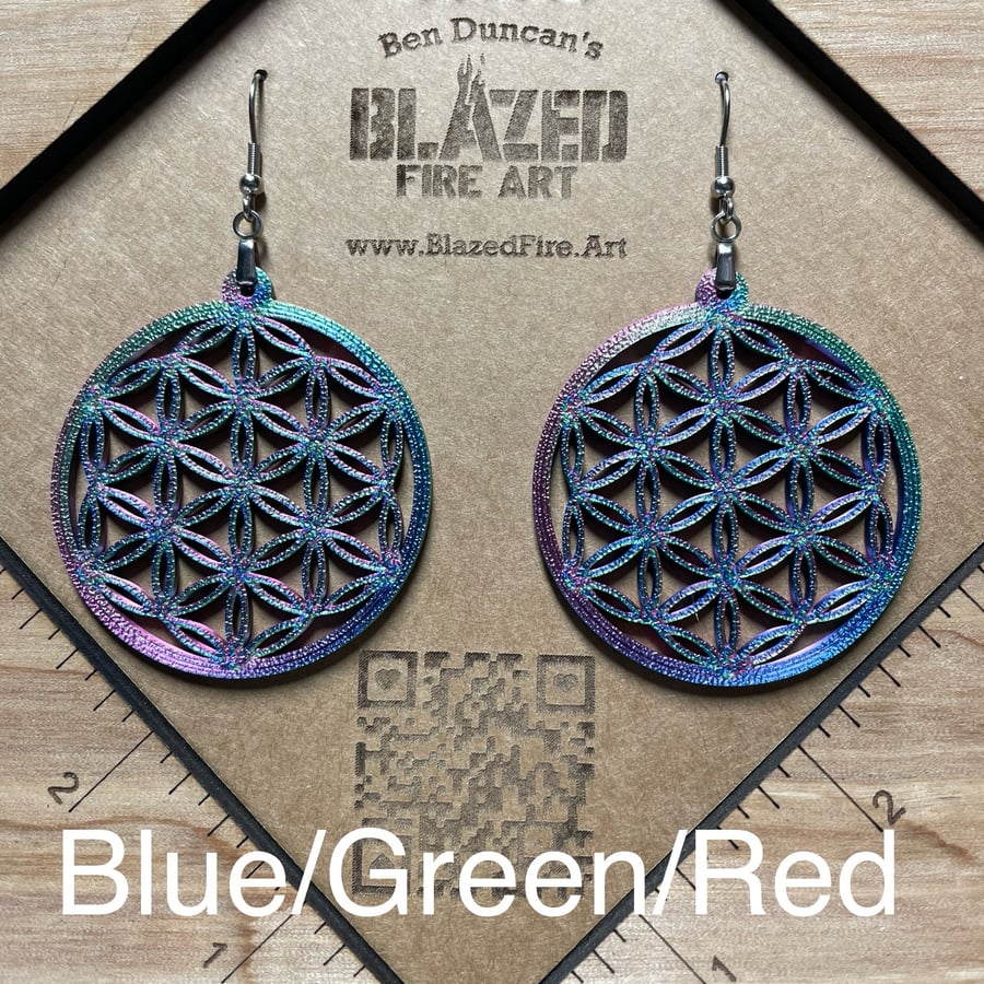 Image of Seed Of Life Earrings 