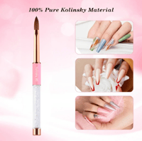Image 2 of C&M Kolinsky Brush #8