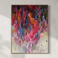 Image 1 of 'Phoenix heart' - 102x77cm, FRAMED