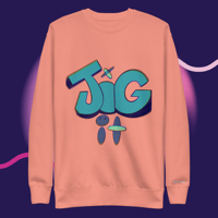 Image 2 of ‘’JigIt’’ Neon Premium Sweatshirt