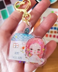 Image 1 of Home sweet home Keychain charm 