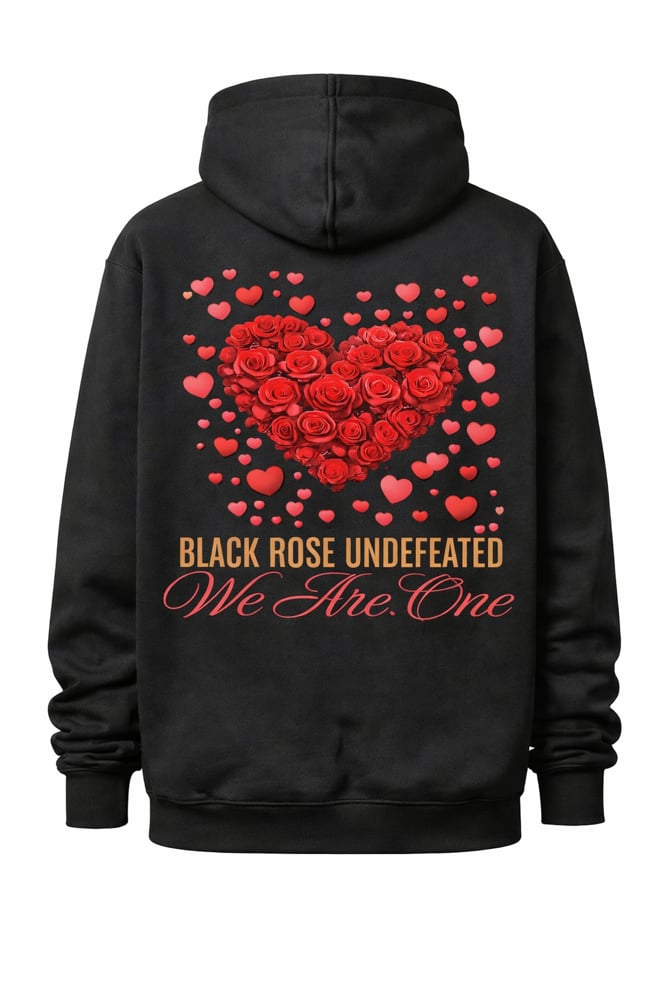 Image of Black rose undefeated (Certified Friends) X Detroit Urban Innovators (LOVE DAY)