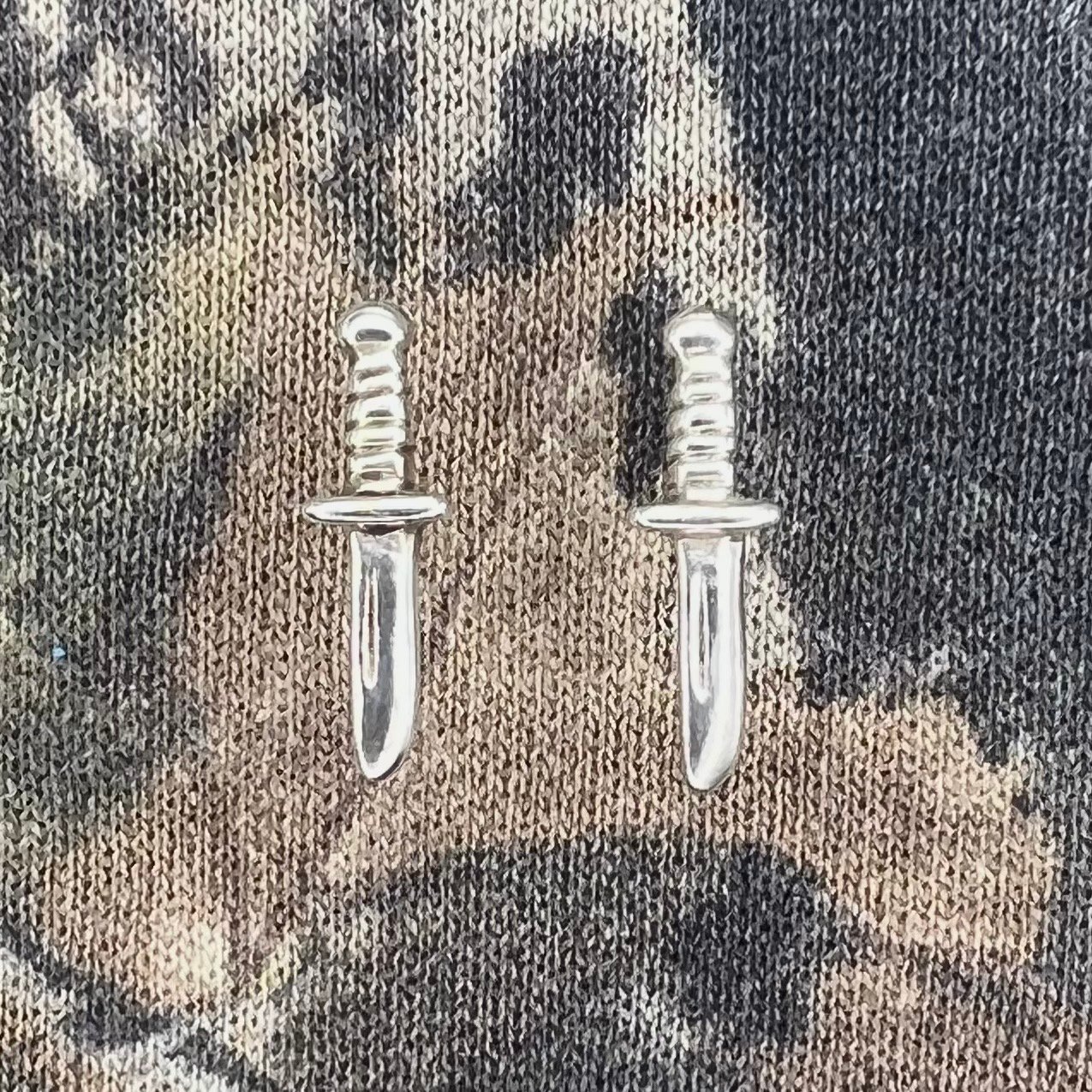 Combat Knife Earrings westleypk