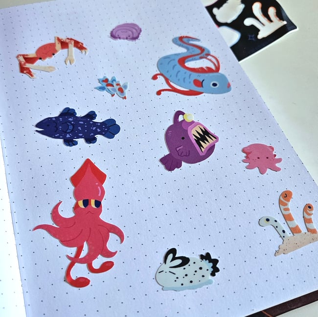 Deep Sea Sticker Sheet