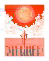 Image 1 of “The quiet of the desert” print