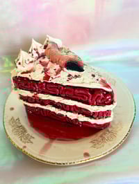 Image 1 of Intestine Cake Slice