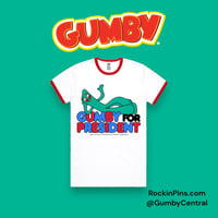 Gumby - Gumby For President Ringer Shirt