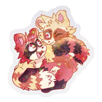 Image 3 of Raccoon KiriBaku and BakuDeku Star Stickers