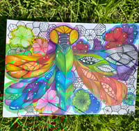Image 3 of “Dragonfly/Balance” Original Artwork 