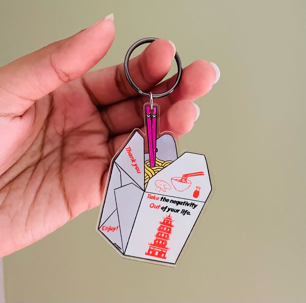 Image of Take Out Box Keychain