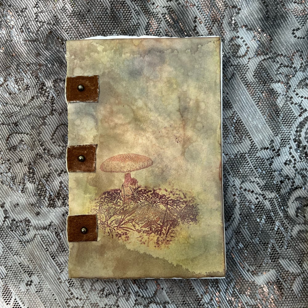 lie-flat commonplace book : mushroom
