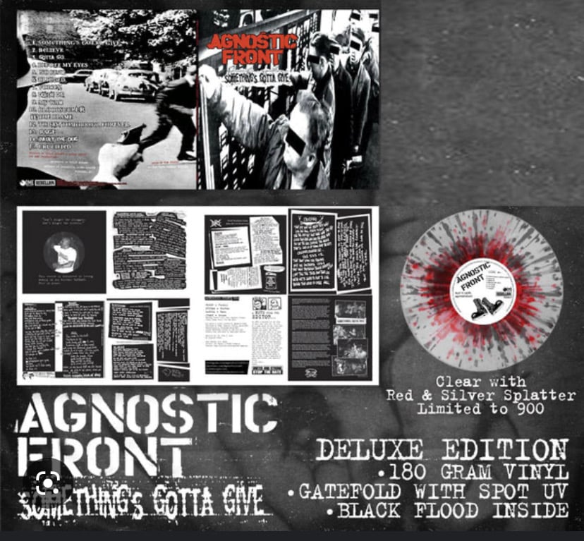 Agnostic Front - Something's Gotta Give LP