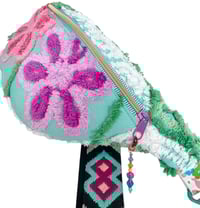 Image 2 of Vintage Chenille Crossbody Fannypack 03