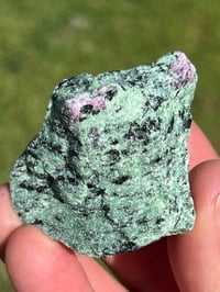 Image 8 of Ruby Zoisite UV Specimen #2274