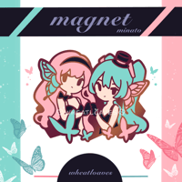 Vocaloid - Magnet Enamel Pin