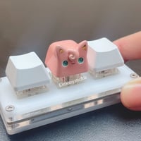 Image 5 of Pink Fairy Type Ceramic Keycap
