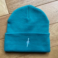 Emerald Embroidered Symbol Beanie