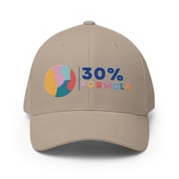 Image 4 of 30% Formula Logo Structured Twill Cap