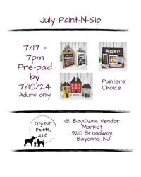 Image 9 of July Paint & Sip