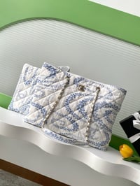 Image 11 of CC Denim Shopping Bag