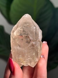 Image 5 of NATURAL RUTILE SMOKEY QUARTZ POINT -BRAZIL- L