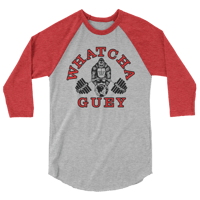 Image 3 of WHATCHA GUEY COOL JOSE 3/4 sleeve raglan shirt