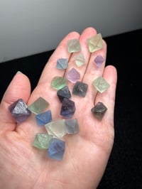 Image 5 of Fluorite Octahedrons China #2676