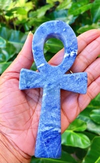 Image 3 of Sodalite Ankh