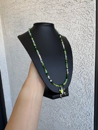 Image 3 of The Frog In Bloom Necklace 