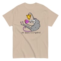 Image 3 of body is a temple Unisex classic tee 