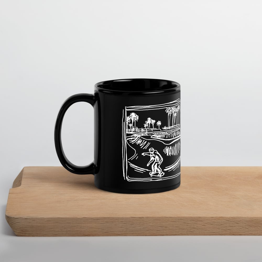 Skate Mug Black