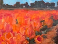 Fields of Orange    11x14