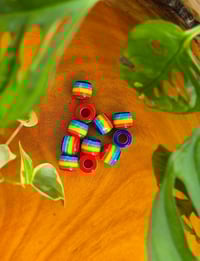 Image 1 of Rainbow Beads - Set of 2